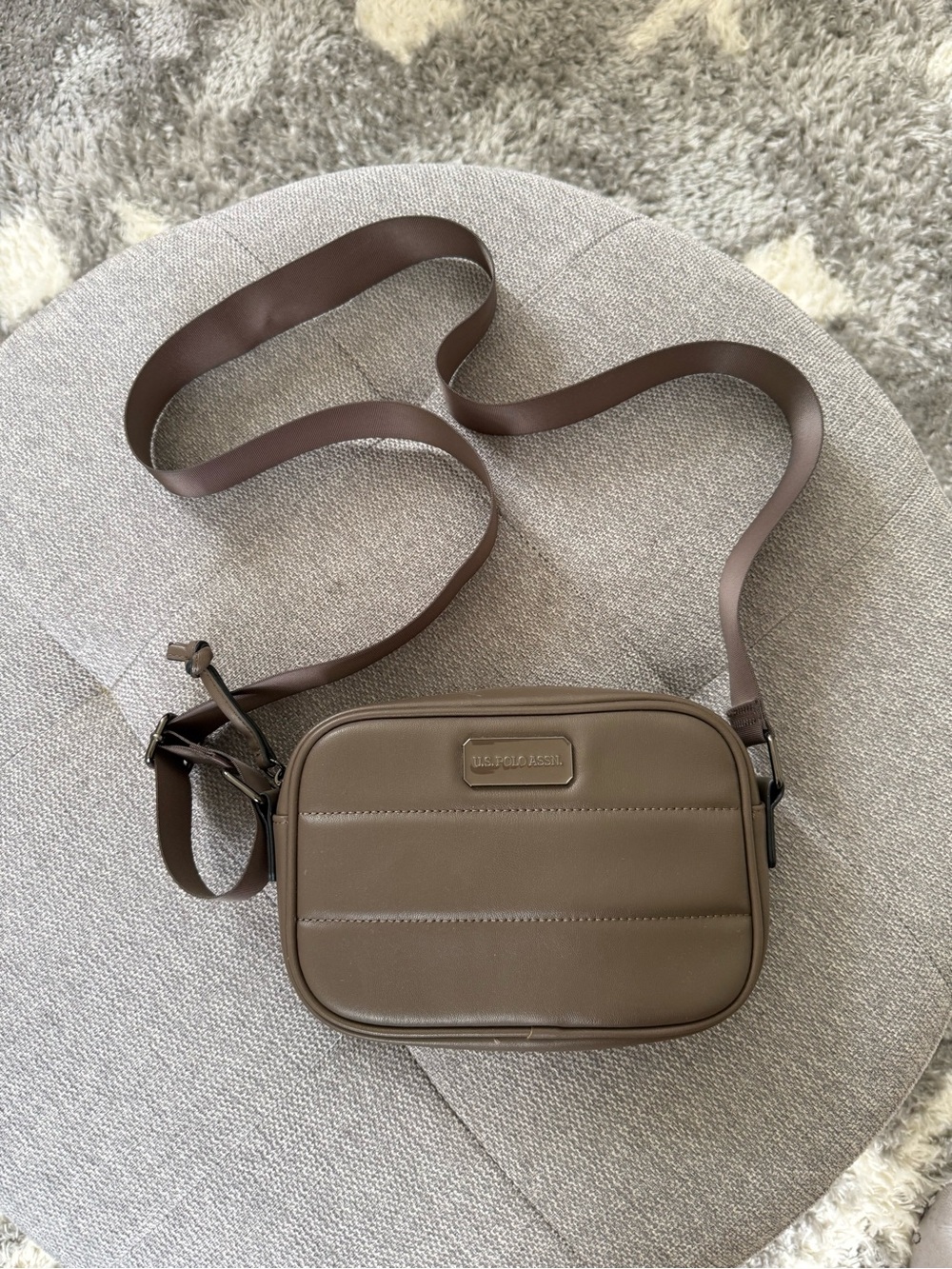 U.S. Polo Assn. Brown Crossbody Bag